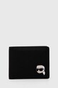 Karl Lagerfeld portofel imitatie de piele negru 240M3254