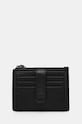 Coccinelle portofel de piele MAN SOFT piele negru E2.MUK.87.27.01