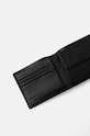 Akcesoria Diesel portfel skórzany BI FOLD COIN S X08844.P0685 czarny