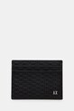 Шкіряний чохол на банківські карти Armani Exchange чохол для карт чорний 958053.4R847.NOS