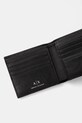 Шкіряний гаманець Armani Exchange 958097.4R847.NOS чорний AA00