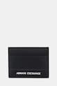 Кожаный чехол на карты Armani Exchange чехол на карты чёрный XM000169.AF17217.NOS