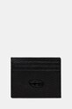Кожен калъф за карти Diesel HISSU EVO CARD CASE калъф за карти черен X09018.P0685