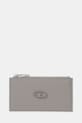 Diesel portfel skórzany HISSU EVO HISSU EVO skóra licowa szary X10299.P0685