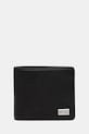 Diesel bőr pénztárca BISCOTTO BISCOTTO BI FOLD COIN sima fekete X10420.PR227