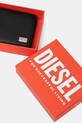 Шкіряний гаманець Diesel BISCOTTO BISCOTTO BI FOLD COIN X10420.PR227 чорний