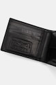 Akcesoria Aeronautica Militare portfel skórzany AM241 czarny