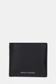 Armani Exchange denarnica moška usnjena črna XM000167.AF22541.NOS
