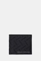 Armani Exchange portofel bărbătesc din piele negru XM000167.AF27287.NOS