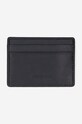 Ader Error leather card holder BLAFWWA08BK black AA00
