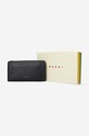 Marni leather wallet black PFMO0058U1.P2644.ZO222
