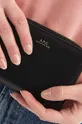 A.P.C. leather wallet Compact Emmanuelle PXAWV-F6302 BLACK