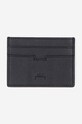 A-COLD-WALL* leather card holder Card Holder plain black ACWUA073