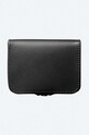 A.P.C. portafoglio in pelle Josh Coin-Purse PXAWV.H63176 nero AA00
