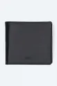 čierna Kožená peňaženka A.P.C. New Portefeuille London PXAWV-H63340 BLACK Unisex