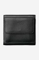 A.P.C. leather wallet Compact Lois PXBLH.H63453 black AA00