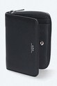 Accessories A.P.C. leather wallet Compact Emmanuel PXBLH.H63087 black