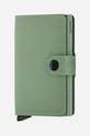 Secrid portfel Miniwallet Yard Powder syntetyczny zielony MYP.PISTACHIO