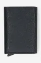 negru Secrid portofel de piele Unisex