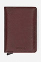 Шкіряний гаманець Secrid гладкий бордо SVG.ESPRESSO.BROWN