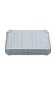 Kabelka ALEON Vanity Case jednofarebný strieborná AC.2505