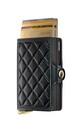Secrid portfel skórzany EMBOSS DIAMOND TEd.Emboss.Diamond czarny ZA00
