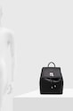 Kožený ruksak Karl Lagerfeld 240W3082 čierna