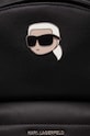Doplnky Kožený ruksak Karl Lagerfeld 245W3194 čierna