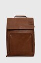 Strellson Ghiozdan de piele uni maro 4010002587.703