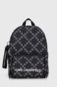 Ruksak Karl Lagerfeld vzorovaný čierna 236M3026