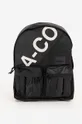 black A-COLD-WALL* backpack Typographic Ripstop Ruck Unisex