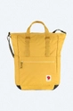 yellow Fjallraven backpack Unisex