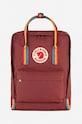 Nahrbtnik Fjallraven Kanken Rainbow Tekstil rdeča F23620.326.907