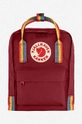 κόκκινο Σακίδιο πλάτης Fjallraven Kånken Rainbow Mini Unisex