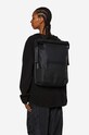 Rains backpack 13760 Trail Rolltop Backpack synthetic black 13760
