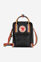 Torbica za okoli pasu Fjallraven Kanken Rainbow Sling Tekstil črna F23623.550.907
