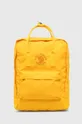 yellow Fjallraven backpack Kanken Unisex