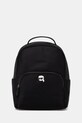 Рюкзак Karl Lagerfeld гладкий чорний A1W30126