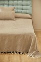 Living și dormitor Calma House cuvertură de pat din bumbac Sahil. 240 x 260 cm SAHIL.240.BEI bej