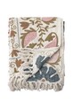 Bloomingville pătură de bumbac Ceva multicolor 82066496