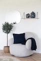 Living și dormitor House Nordic carouri de bumbac Santos 3960920 bleumarin