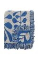 Prekrivač Bloomingville Nevine 160 x 130 cm plava 82062688