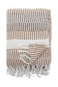 Bloomingville pamut takaró Insel 160 x 130 cm bézs 82062377