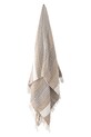 Bloomingville pamut takaró Insel 160 x 130 cm 82062377 bézs AA00