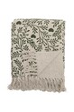 Bloomingville koc 160 x 130 cm zielony 82058337