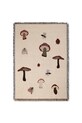 ferm LIVING koc bawełniany Forest Tapestry 120 x 170 cm beżowy 1104264911