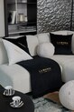 La Mania koc z bawełną Black & Gold 150 x 200 cm czarny 5905549400760