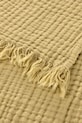 Olivier Desforges cuvertură de pat din bumbac CYCLADES Sesame 130 x 170 cm 1063353 galben AA00