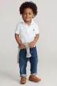 bela Polo Ralph Lauren otroška polo 110-128 cm