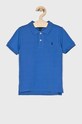 Polo Ralph Lauren - Detské polo tričko 110-128 cm bavlna modrá 322603252006